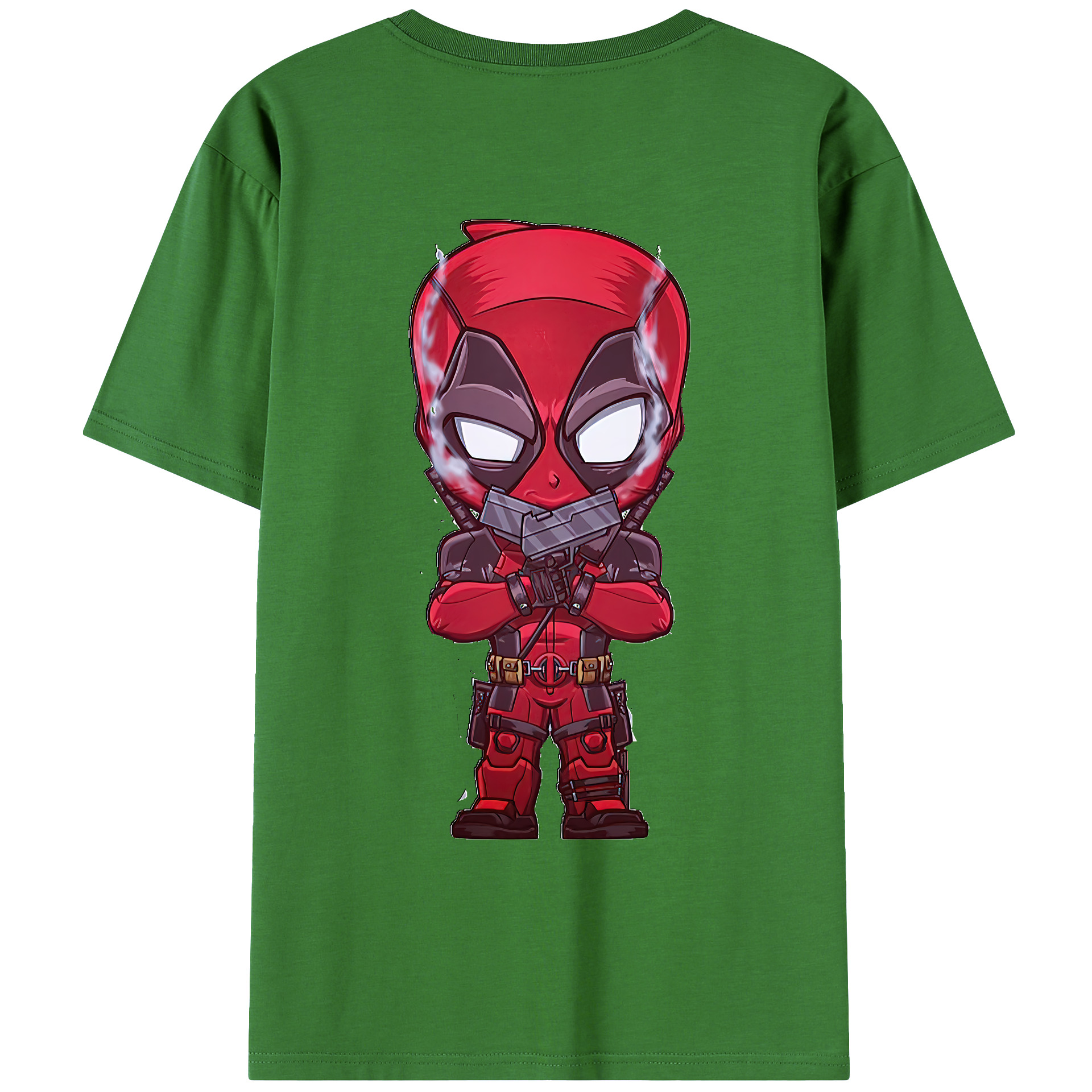 （画像用） Deadpool デッドプール レディース半袖Tシャツ(バックプリント)